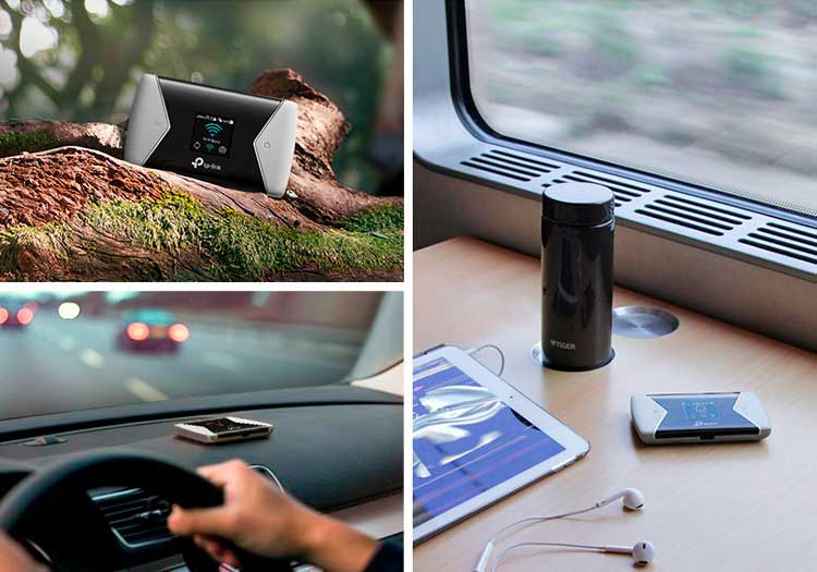Wi-Fi Móvil LTE- Advanced 300Mbps M7450